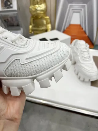 Balenciaga sola branca midsole esculpido tênis chunky 6