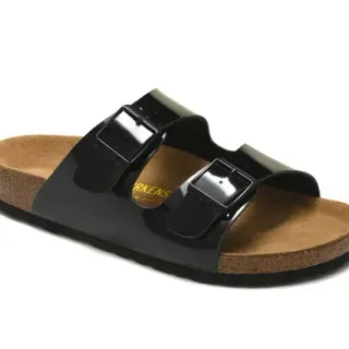 Birkenstock Arizona Glossy Black Casual Sandals