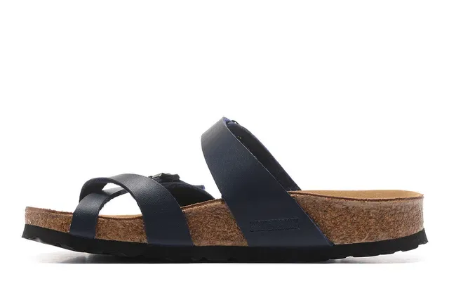 Birkenstock Arizona Navy Two-Strap Casual Sandals 2