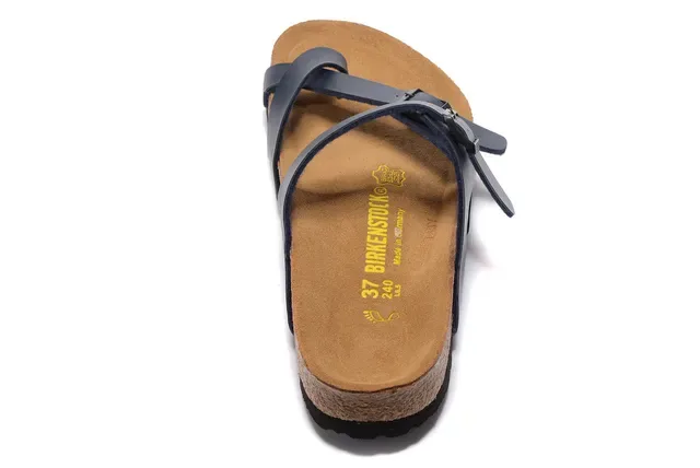 Birkenstock Arizona Navy Two-Strap Casual Sandals 3