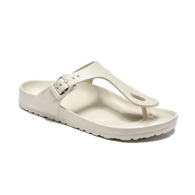 Birkenstock Arizona Off-White Sandales Casual 4