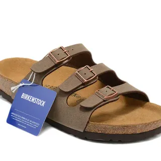 Birkenstock Arizona Taupe Suede Casual Sandals