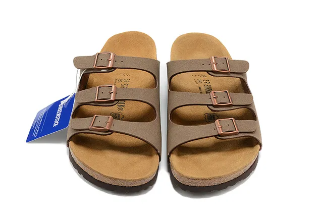 Birkenstock Arizona sandales casuales daim taupe 3