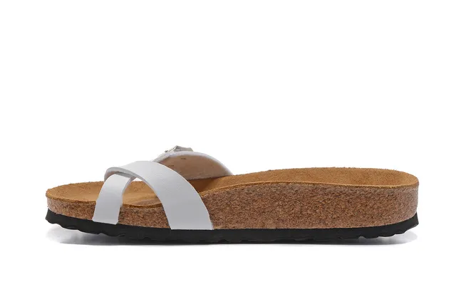 Birkenstock Arizona Sandales Casuales Blanches 2