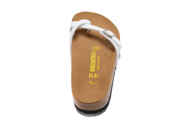 Birkenstock Arizona Sandales Casuales Blanches 4