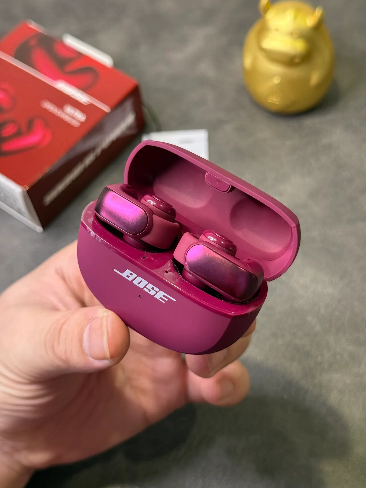 Bose Ultra Open Earbuds Magenta Metallic TWS Earbuds 2