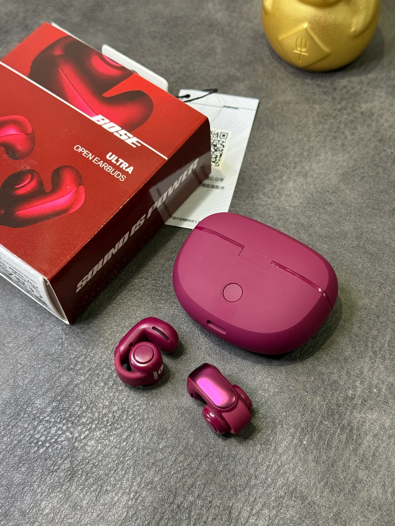 Bose Ultra Open Earbuds Magenta Metallic TWS Earbuds 6