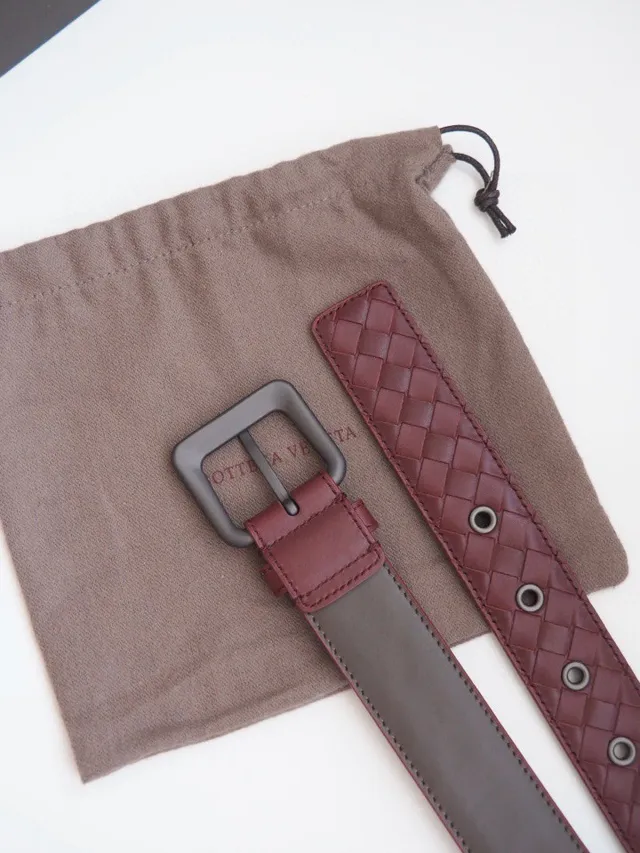 Bottega Veneta Cassette Intrecciato Ceinture en cuir 5