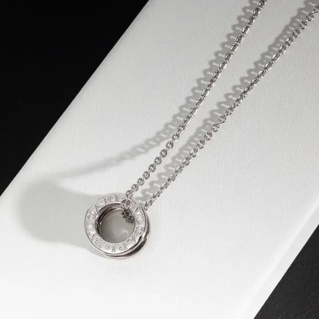 Bvlgari B.zero1 Multi-Ring Cylindrical Pendant Necklace 2