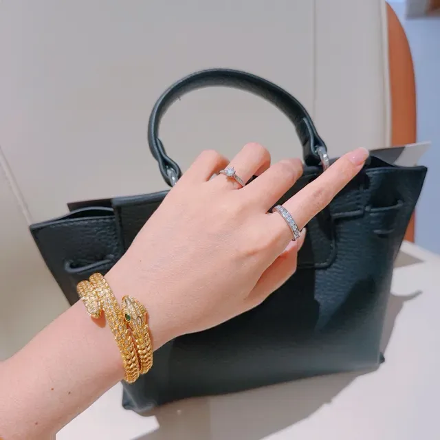 Bvlgari Serpenti Bracelet en Or Pavé Diamants 2