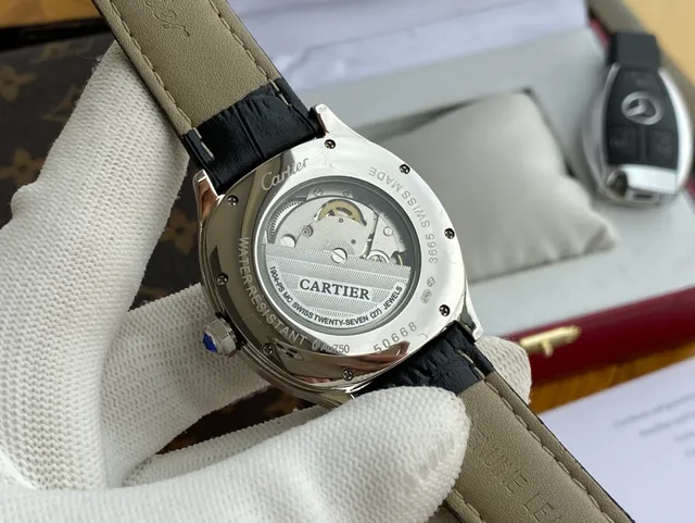 Cartier Drive de Cartier ساعة ميكانيكية مرحلة القمر 3