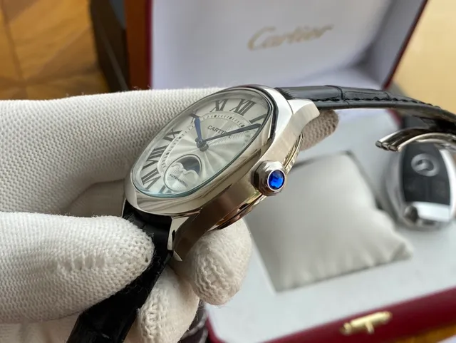 Cartier Drive de Cartier ساعة ميكانيكية مرحلة القمر 4
