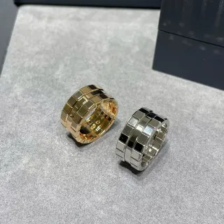 Cartier Juste un Clou Gold Black Architectural Multi-Row Ring