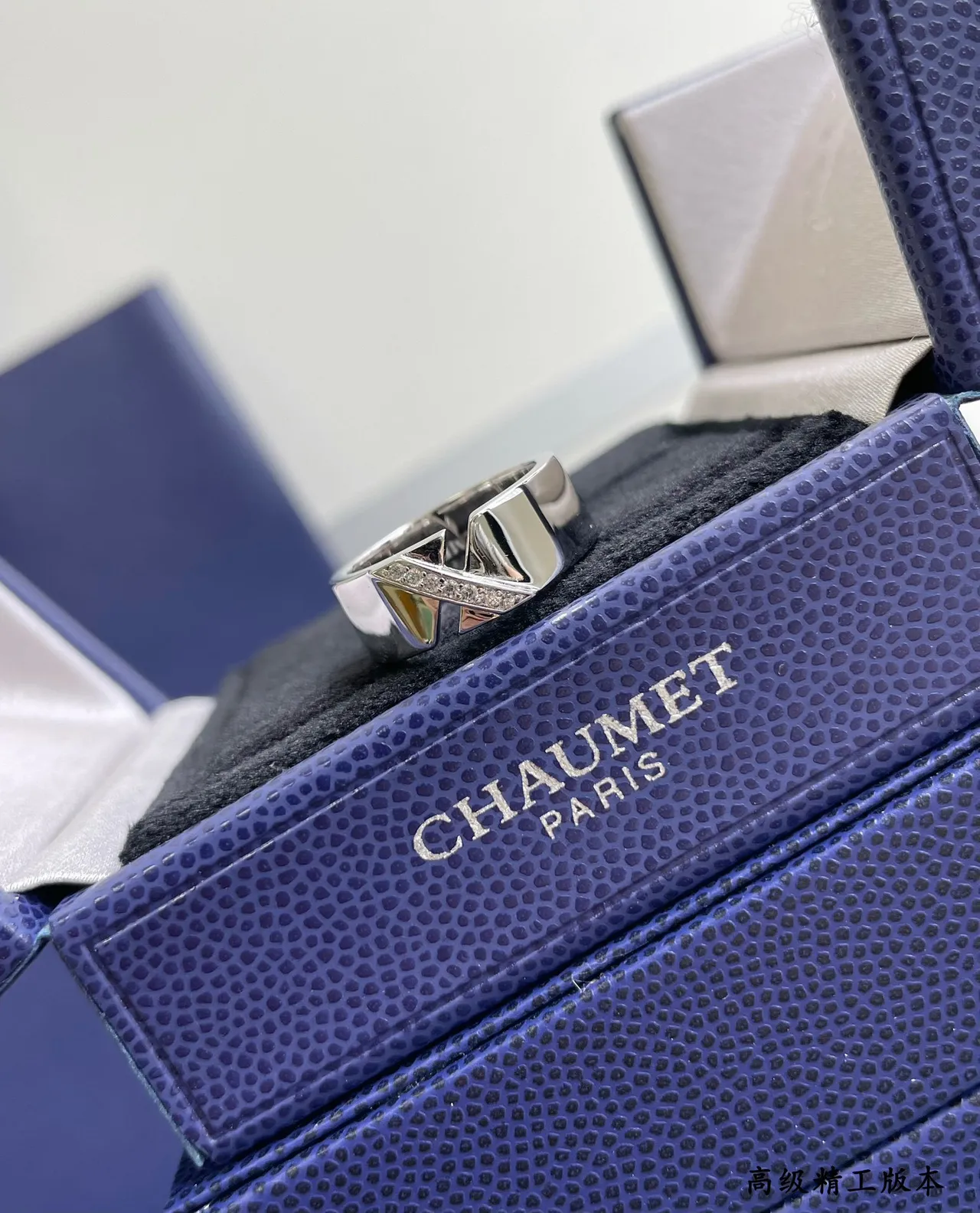 Cartier Juste un Clou X خاتم هندسي بالذهب الوردي Pavé الماس 2