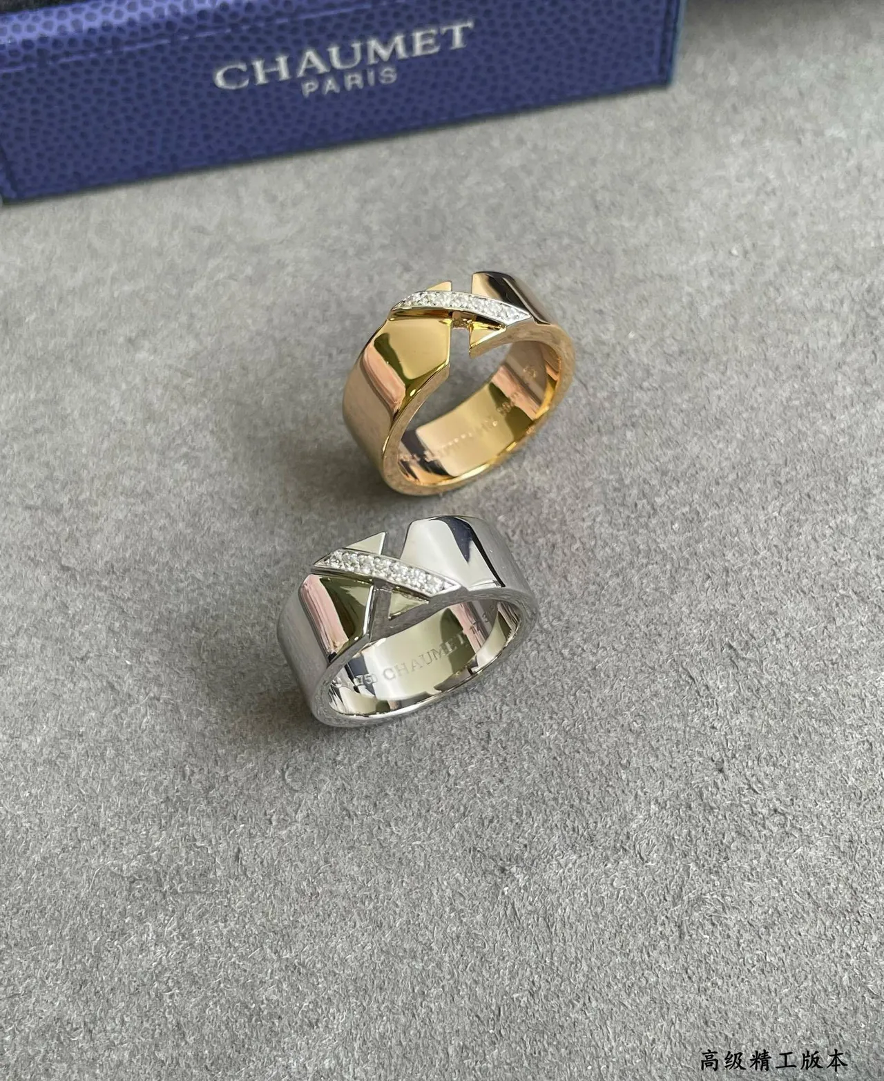 Cartier Juste un Clou X خاتم هندسي بالذهب الوردي Pavé الماس 8