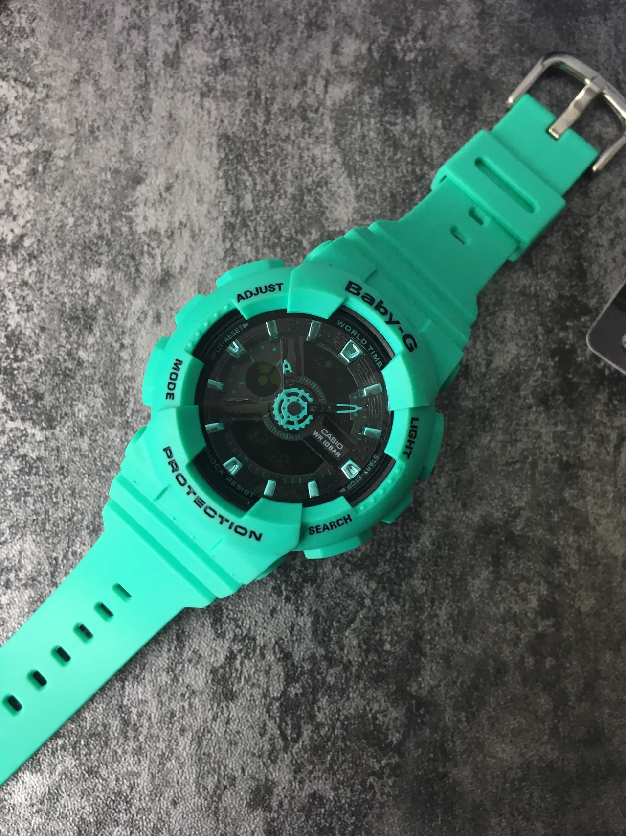 Casio Baby-G GA-110 Vert Menthe Montre Sportive 5