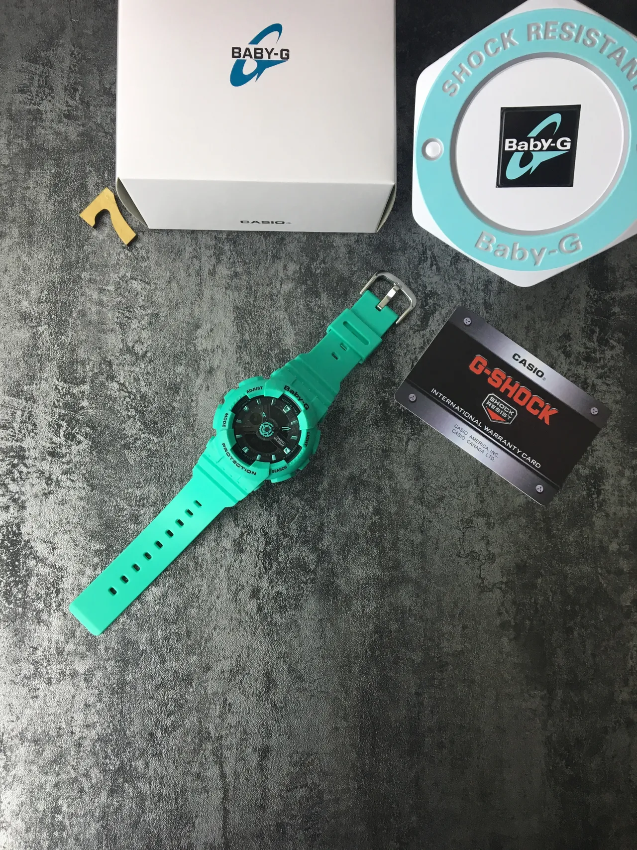 Casio Baby-G GA-110 Vert Menthe Montre Sportive 6