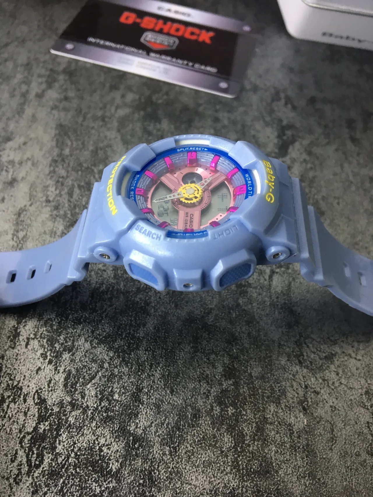 Casio Baby-G Relógio Esportivo Multicolor de Resina 6