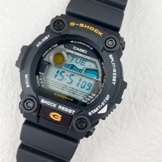 Casio G-Shock DW-5600 Black Yellow Rugged Square Case Four-Screw Bezel Watch