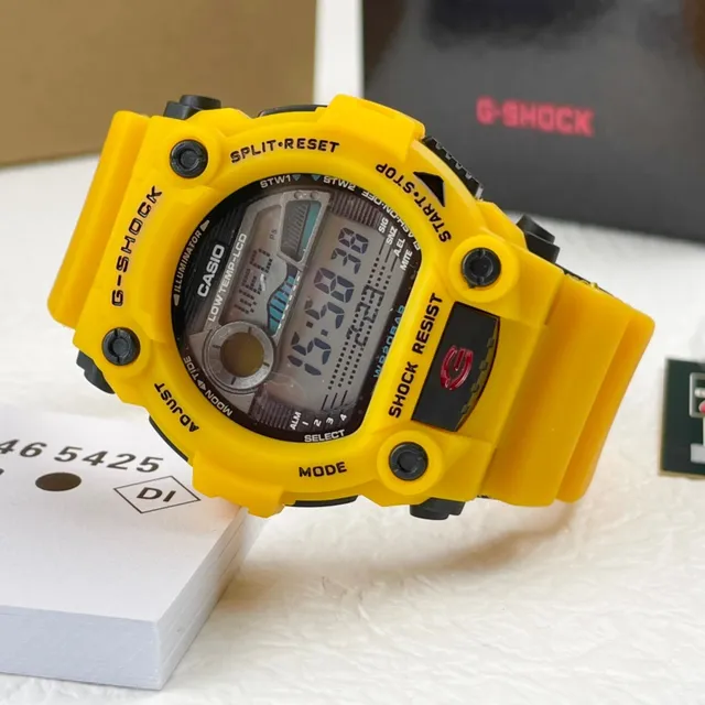 Casio G-Shock DW-5600 Jaune Résistant aux chocs Montre de sport 6