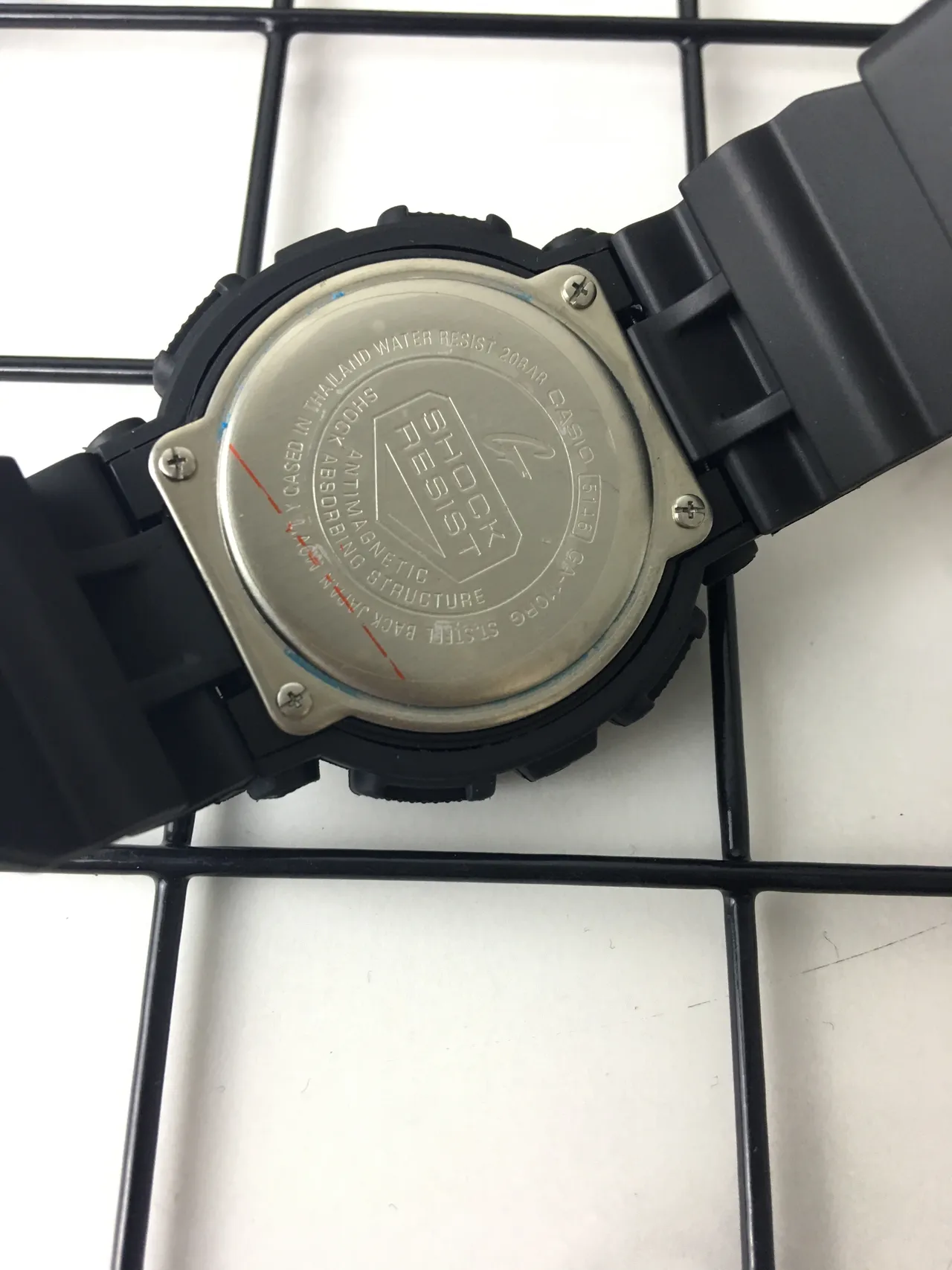 Casio G-Shock GA-100 Preto e Cobre Relógio Esportivo 5