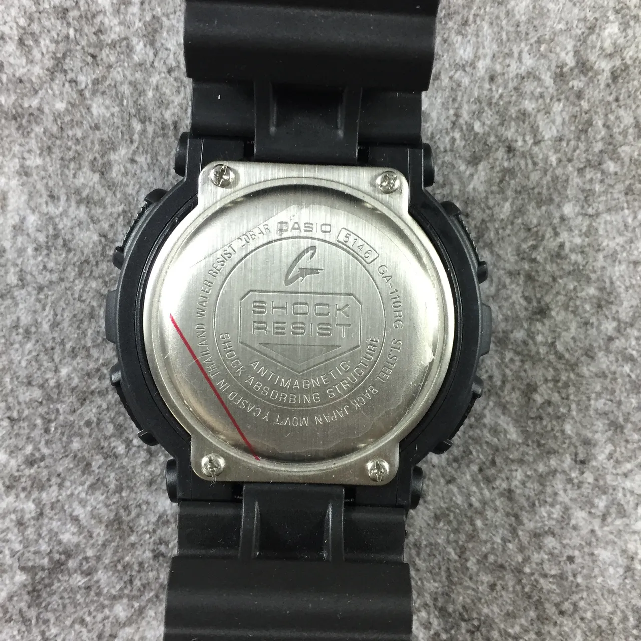 Casio G-Shock GA-100 Preto e Cobre Relógio Esportivo 8