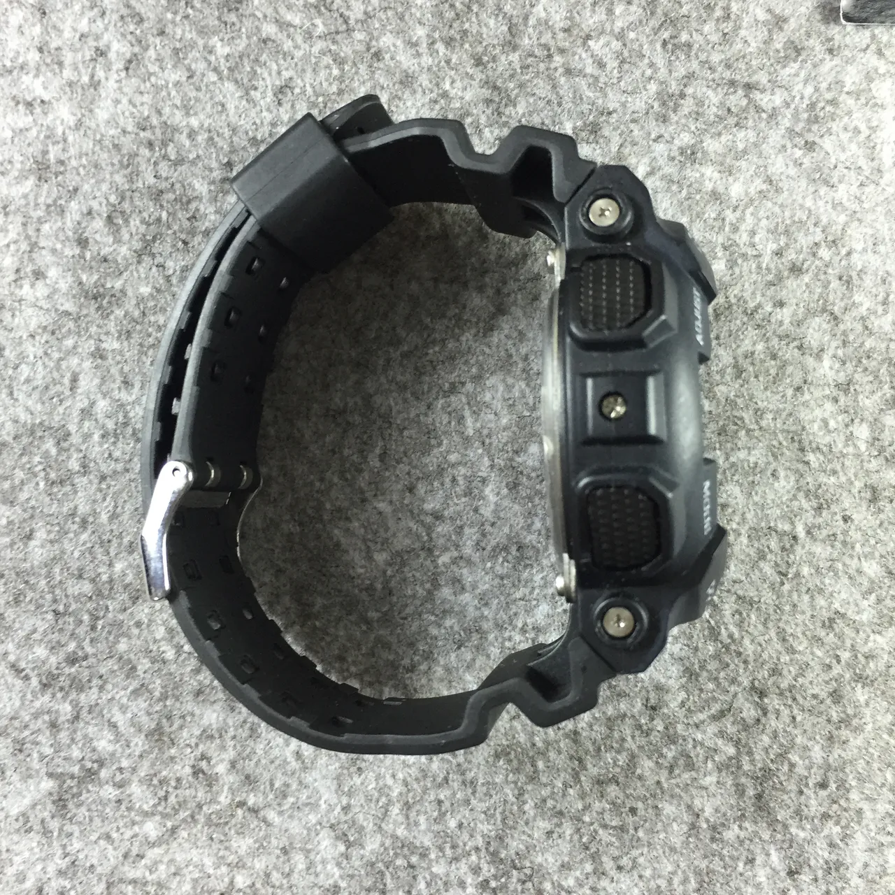 Casio G-Shock GA-100 Preto e Cobre Relógio Esportivo 10