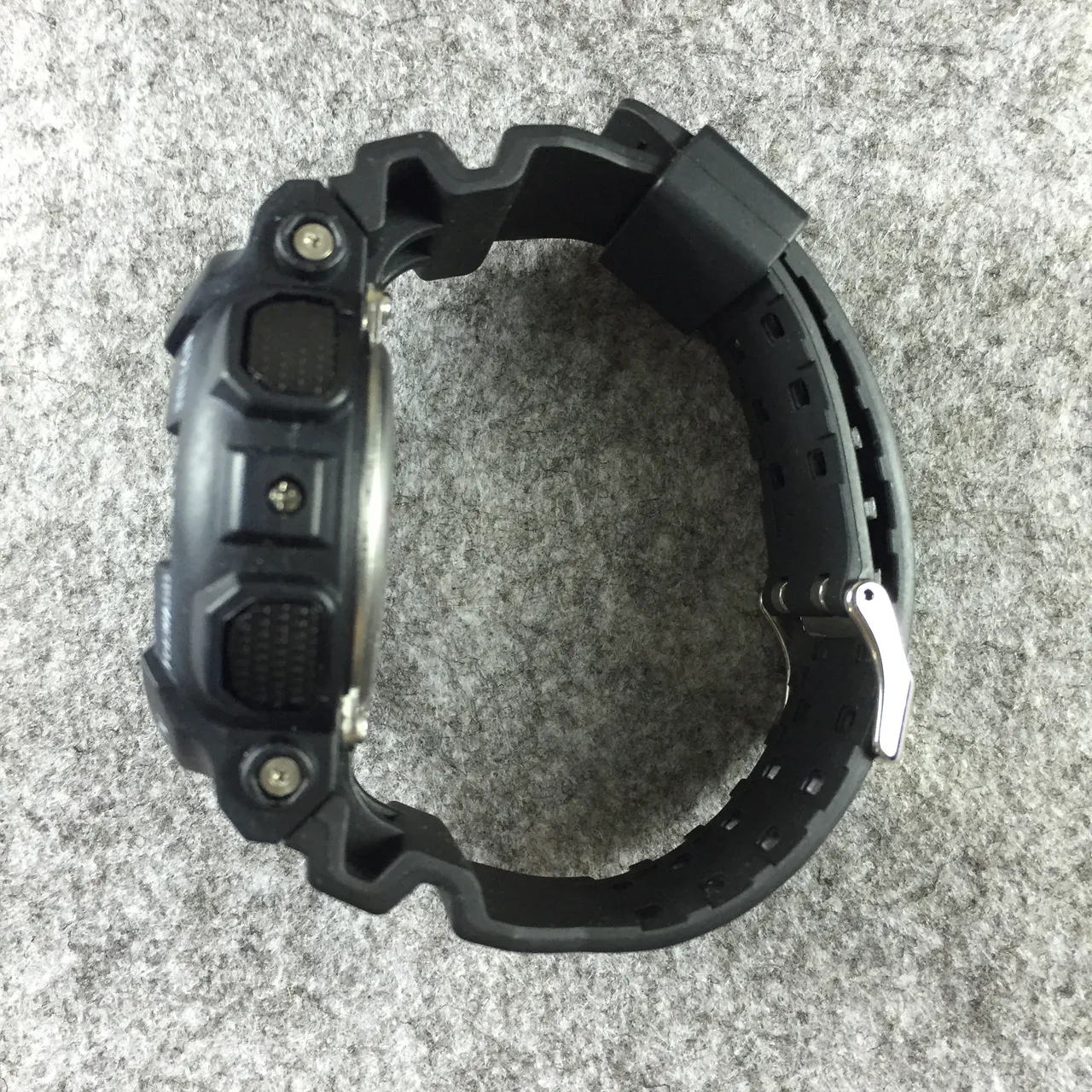 Casio G-Shock GA-100 Preto e Cobre Relógio Esportivo 11