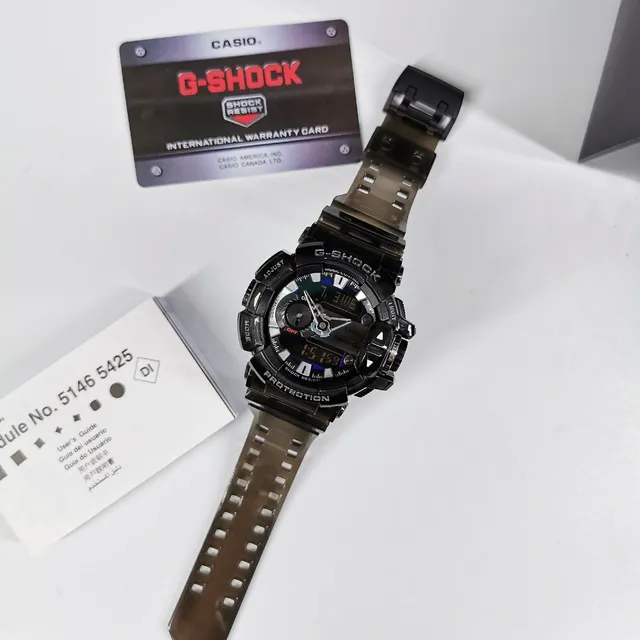 Casio G-Shock GA-100 Noir et Argent Rugged Montre Analogue-Digitale Sportive 7