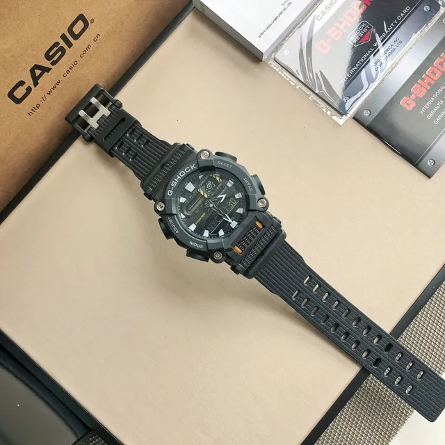 Casio G-Shock GA-100 Preto Mate Relógio Esportivo 8