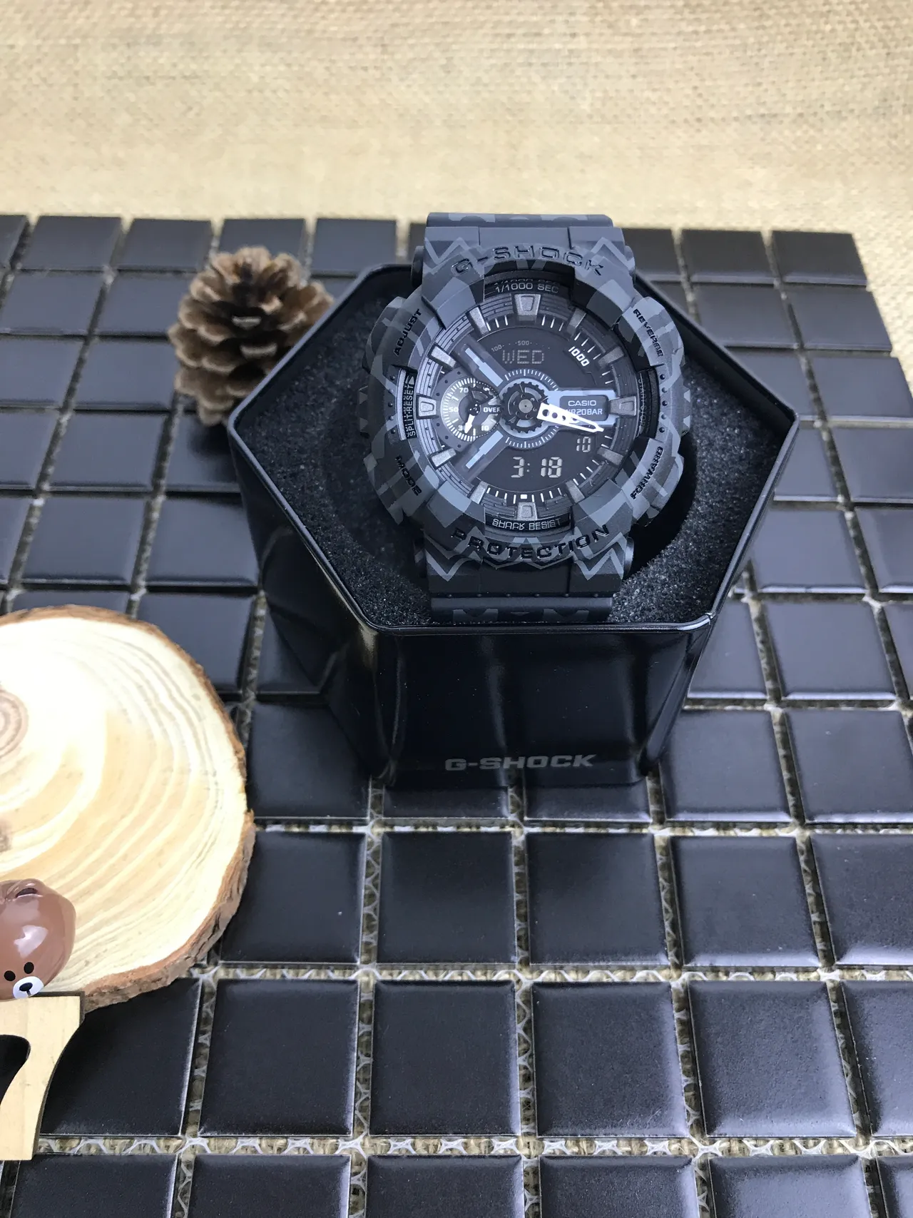 Casio G-Shock GA-100 Camouflage Sports Watch 7