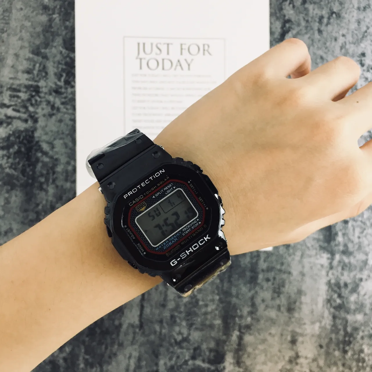 Casio G-Shock GA-2100 Black Red Digital Sports Watch 2