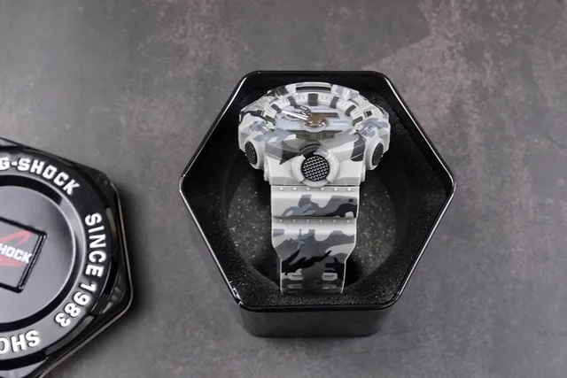 Casio G-Shock GA-2100 كامو فلاج ساعة رياضية 5