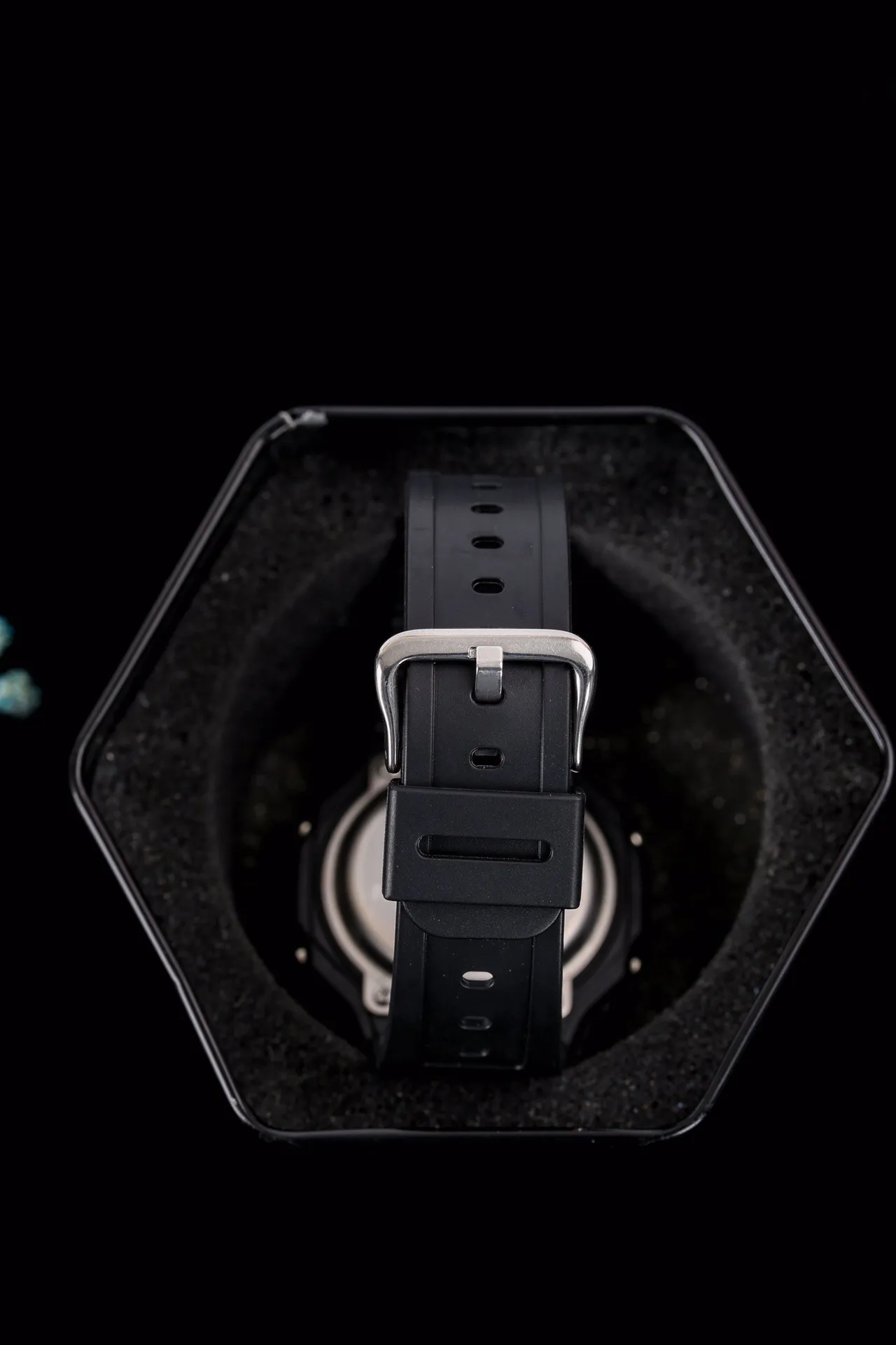 Casio G-Shock GA-2100 Matte Black Octagonal Sports Watch 4