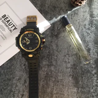 Casio G-Shock Mudmaster Black and Gold Sports Watch