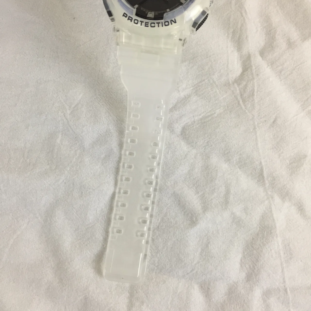 Casio G-Shock Transparent Resin Black Dial Sports Watch 3