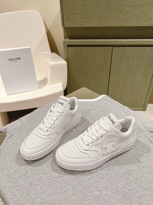 Celine CT-01 White Lifestyle Sneakers 4