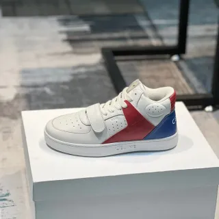 Celine CT-01 White Red Blue Color-Block Lifestyle Sneaker
