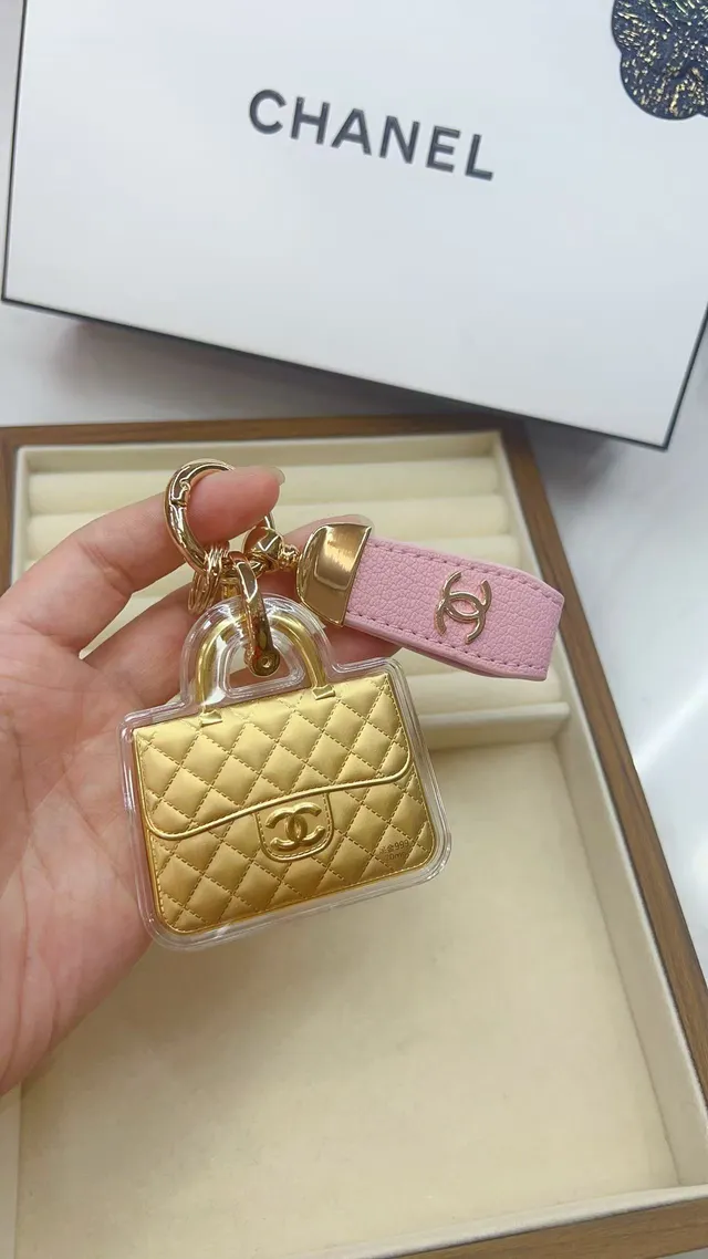 Chanel Classic Flap Gold Pink sac à main matelassé 5