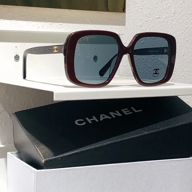 Chanel Oversized Square Gradient Sunglasses 5