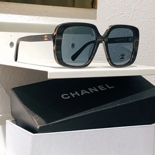 Chanel Oversized Square Gradient Sunglasses 9