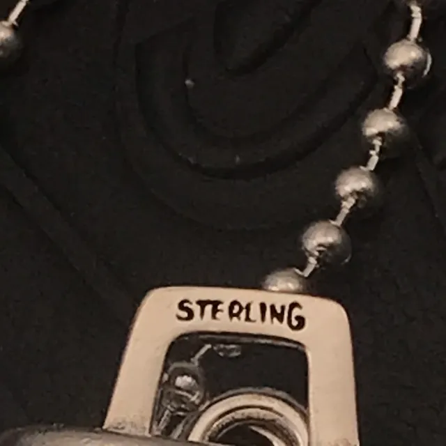 Chrome Hearts Croix et Épée Pendentif Collier 6