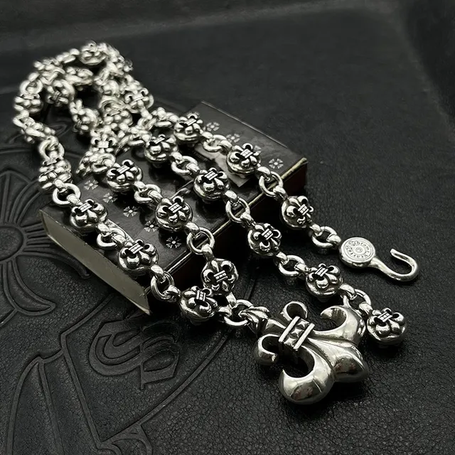 Chrome Hearts Fleur de Lis Pendant Necklace 3