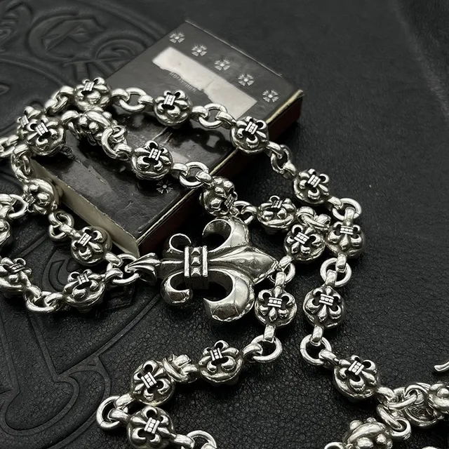Chrome Hearts Fleur de Lis Pendant Necklace 5