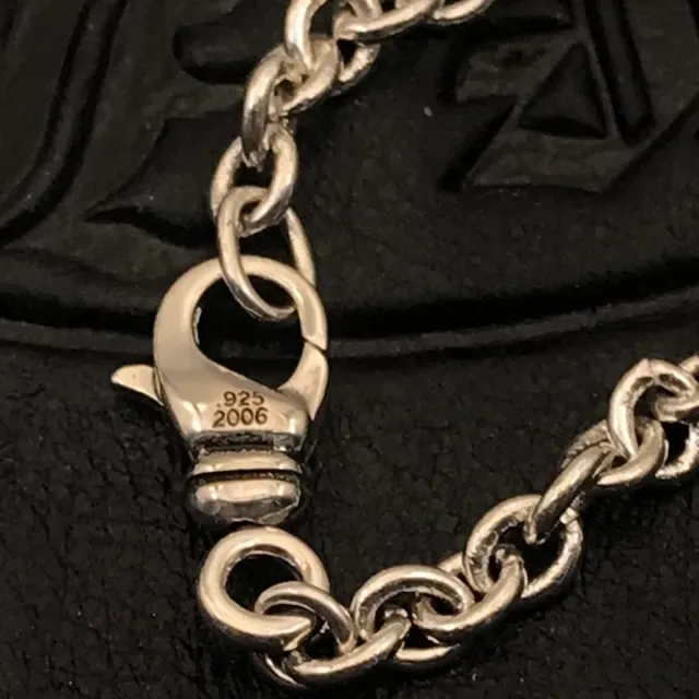 Chrome Hearts Spike Pendant Polished Silver Necklace 4
