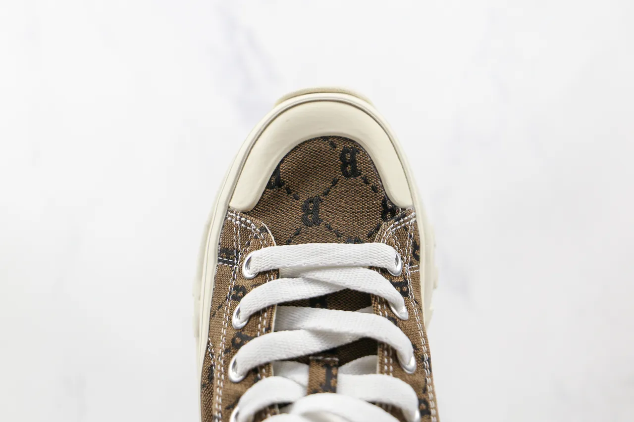 Converse High-Top Monogrammed Canvas Chunky Sole Sneaker 5