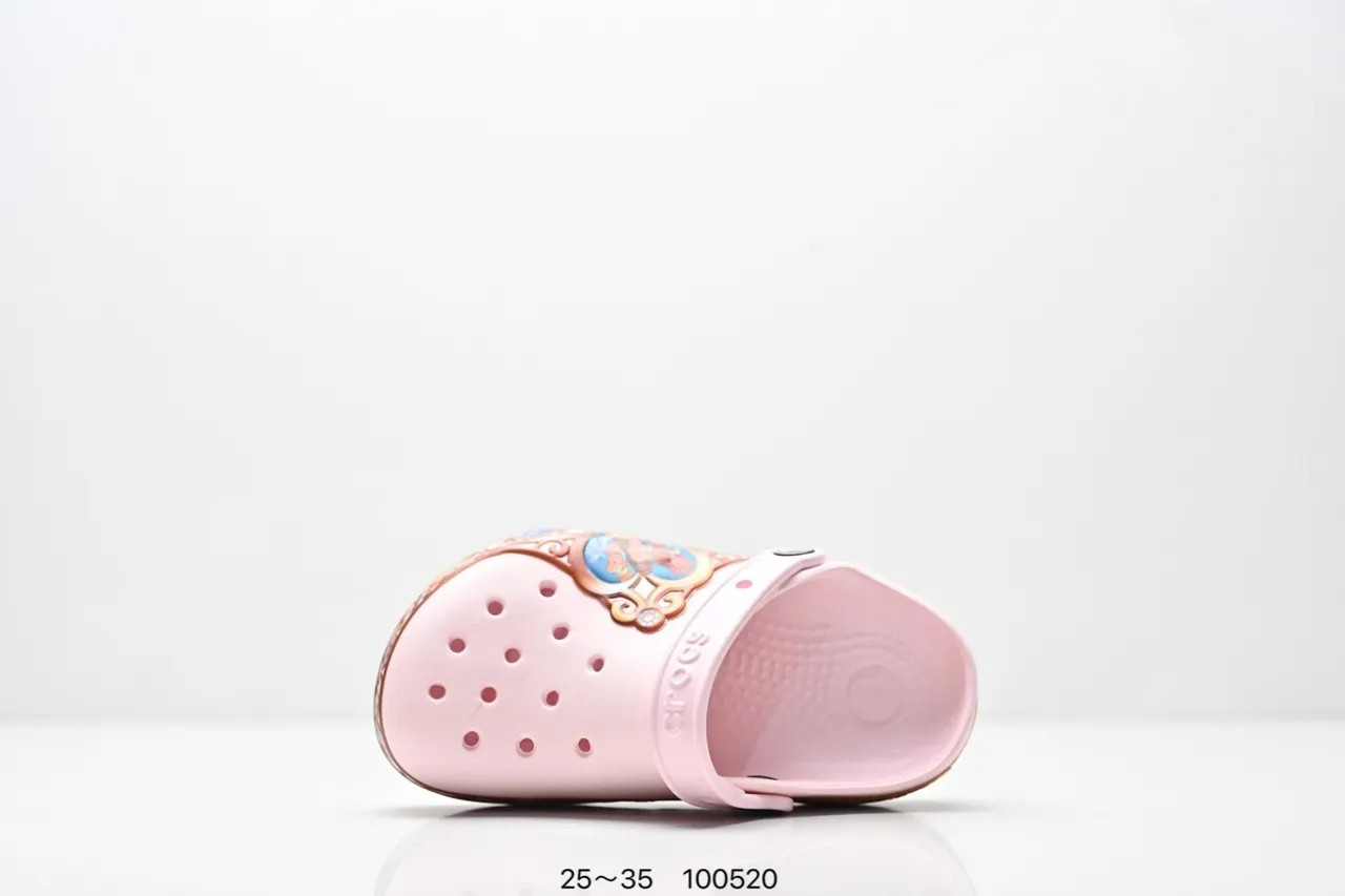 Crocs Classic Clog rose Disney Frozen garniture décorative Clog 8