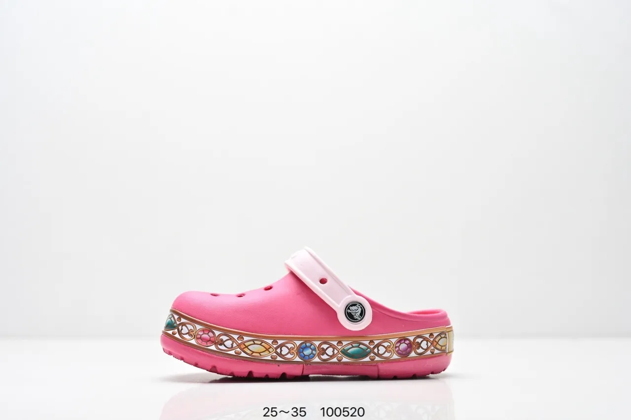 Crocs Classic Clog rose Disney Frozen garniture décorative Clog 10