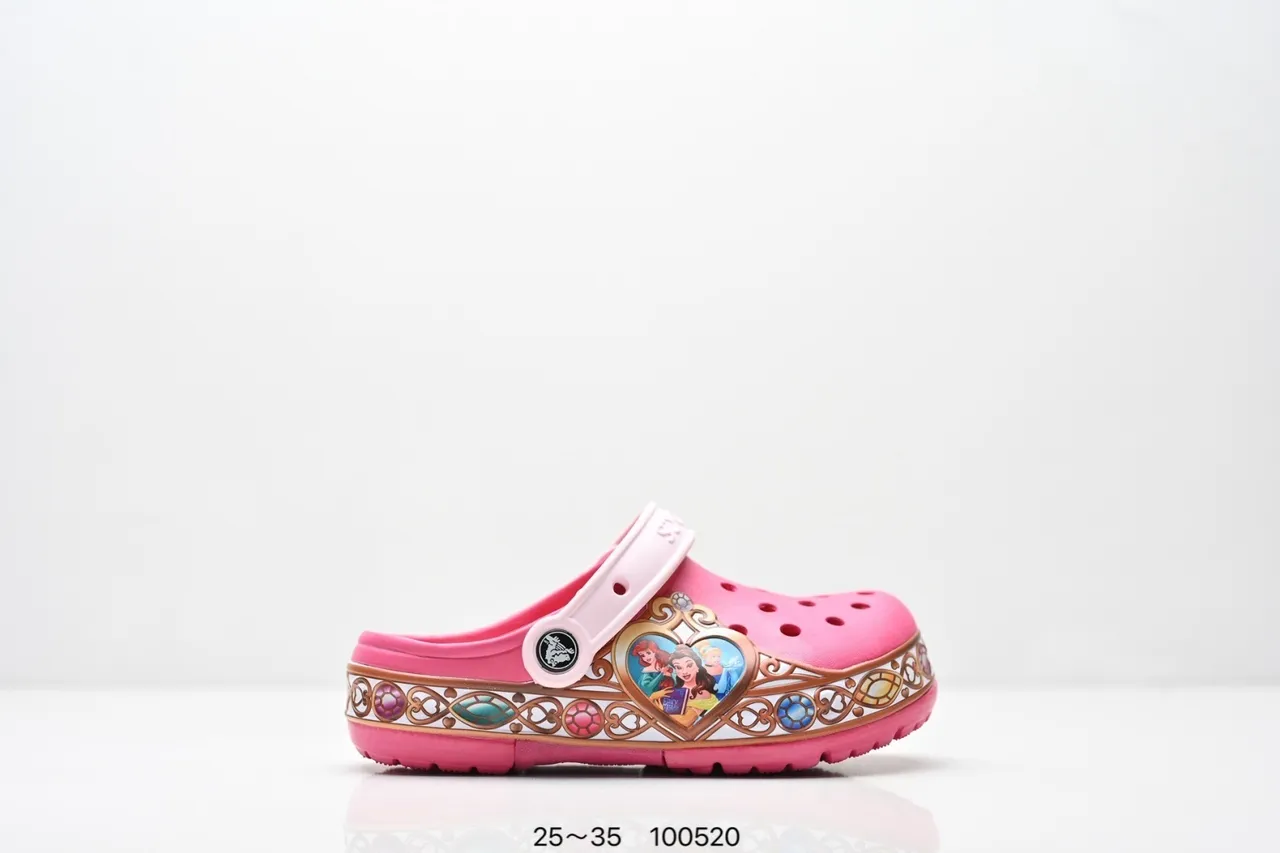 Crocs Classic Clog rose Disney Frozen garniture décorative Clog 11