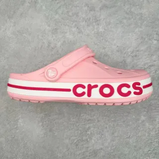 Crocs Classic Clog Pink Red Molded Foam Construction Ventilated Upper Clog